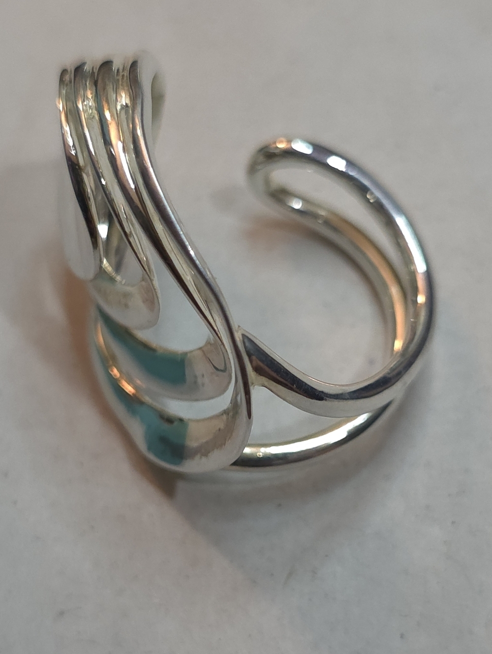 RLM STUDIOS ROBERT LEE MORRIS STERLING SILVER 925 DESIGNER RING ADJUSTABLE SIZE - Picture 4 of 7